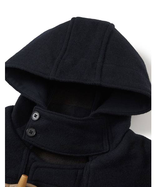 MMLG（エムエムエルジー）の「[Mmlg] HERITAGE PLAID DUFFLE COAT (NAVY)（チェスターコート・レディース・その他・MEDIUM/LARGE/X-LARGE/SMALL）」の3枚目の写真