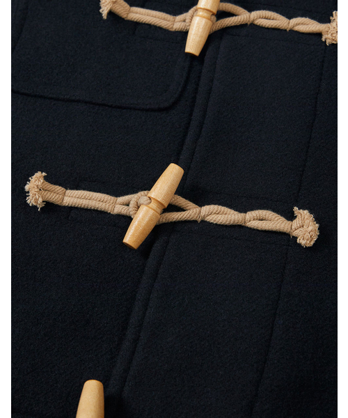 MMLG（エムエムエルジー）の「[Mmlg] HERITAGE PLAID DUFFLE COAT (NAVY)（チェスターコート・レディース・その他・MEDIUM/LARGE/X-LARGE/SMALL）」の4枚目の写真