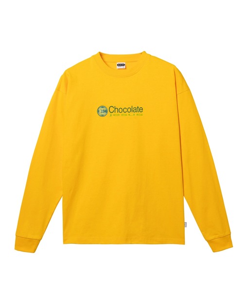 Chocolate Jesus (チョコレートジーザス )の「LIME LOGO LS TEE(Tシャツ/カットソー・メンズ・イエロー・X-LARGE/LARGE/MEDIUM)」の1枚目の写真