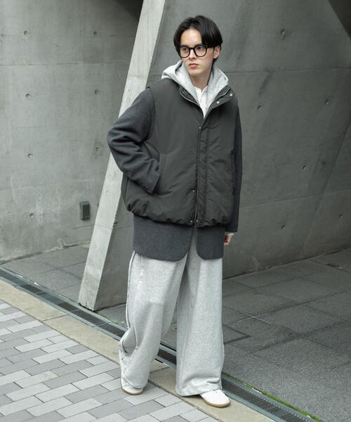 SENSE OF PLACE by URBAN RESEARCH(センスオブプレイスバイアーバンリサーチ)の「ナイロンユーティリティーベスト(ダウンベスト・メンズ・ブラック/チャコールグレー・MEDIUM/LARGE)」の18枚目の写真