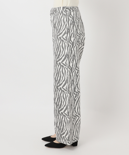 Oriens JOURNAL STANDARD（オリエンス ジャーナルスタンダード）の「ベルトデザインゼブラパンツ（その他パンツ・レディース・ブラウン系その他/ホワイト系その他・36/38）」の20枚目の写真