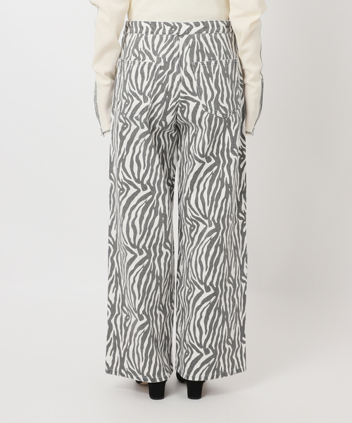 Oriens JOURNAL STANDARD（オリエンス ジャーナルスタンダード）の「ベルトデザインゼブラパンツ（その他パンツ・レディース・ブラウン系その他/ホワイト系その他・36/38）」の19枚目の写真