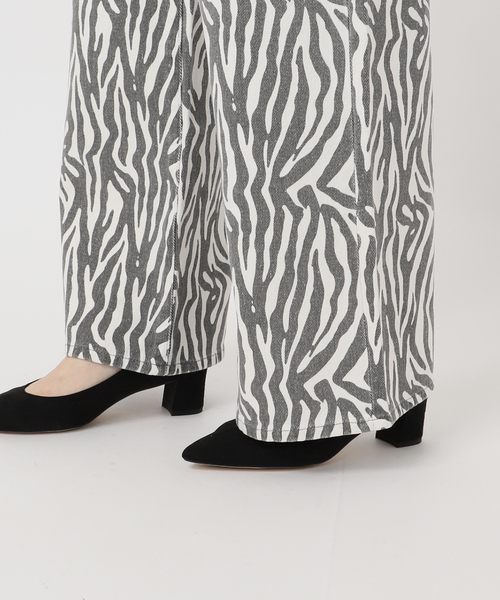 Oriens JOURNAL STANDARD（オリエンス ジャーナルスタンダード）の「ベルトデザインゼブラパンツ（その他パンツ・レディース・ブラウン系その他/ホワイト系その他・36/38）」の14枚目の写真