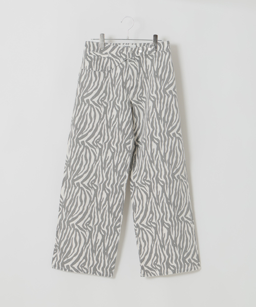 Oriens JOURNAL STANDARD（オリエンス ジャーナルスタンダード）の「ベルトデザインゼブラパンツ（その他パンツ・レディース・ブラウン系その他/ホワイト系その他・36/38）」の12枚目の写真