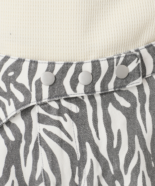 Oriens JOURNAL STANDARD（オリエンス ジャーナルスタンダード）の「ベルトデザインゼブラパンツ（その他パンツ・レディース・ブラウン系その他/ホワイト系その他・36/38）」の10枚目の写真