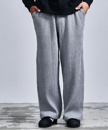 『JEMORGAN LONG JOHNS/ジェーイーモーガンロングジョーンズ』ビッグワッフルフルロングパンツ【+】