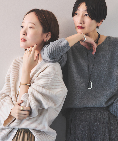 JOURNAL STANDARD relume（ジャーナルスタンダード　レリューム）の「《WEB・一部店舗限定》【relume×Fujiwara】バングル（ブレスレット・レディース・シルバー・FREE）」の3枚目の写真