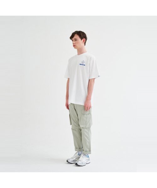 CODE I'M(コードアイエム)の「LABロゴプリントオーバーサイズ半袖Tシャツホワイト(Tシャツ/カットソー・メンズ・その他・MEDIUM/LARGE)」の3枚目の写真