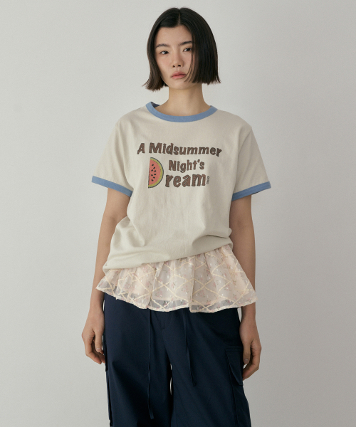 REORG(リオルグ)の「ASP LAYERED FLOWER MINI SKIRT BUTTER CREAM(スカート・レディース・その他・FREE)」の3枚目の写真