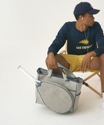 VLOT（ブロット）の「Racket Detachable 3way Classic Tennis Tote Bag [Gray]（スポーツグッズ）」