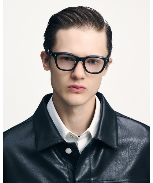 SOPHNET.（ソフネット）の「備長炭 SQUARE GLASSES（メガネ・メンズ・ネイビー/ブラック/ブラウン・FREE）」の9枚目の写真