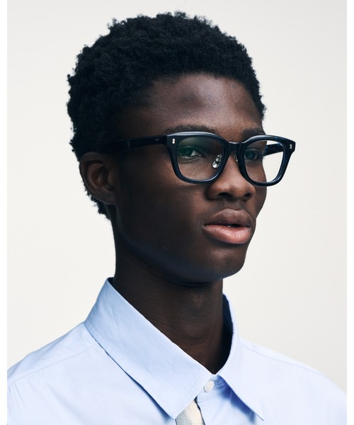 SOPHNET.（ソフネット）の「備長炭 SQUARE GLASSES（メガネ・メンズ・ネイビー/ブラック/ブラウン・FREE）」の14枚目の写真