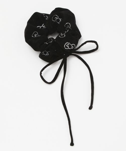 JEANASIS(ジーナシス)の「【ハローキティ】ベロアシュシュ/632817(シュシュ・レディース・ブラック/ブラウン・FREE)」の3枚目の写真