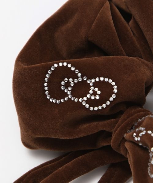 JEANASIS(ジーナシス)の「【ハローキティ】ベロアシュシュ/632817(シュシュ・レディース・ブラック/ブラウン・FREE)」の6枚目の写真