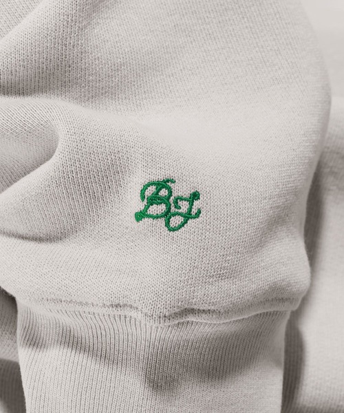 BAYFLOW（ベイフロー）の「HUG FITスウェットプルオーバー（スウェット・メンズ・レッド/チャコール/ライトブルー/グレー・MEDIUM/LARGE）」の7枚目の写真