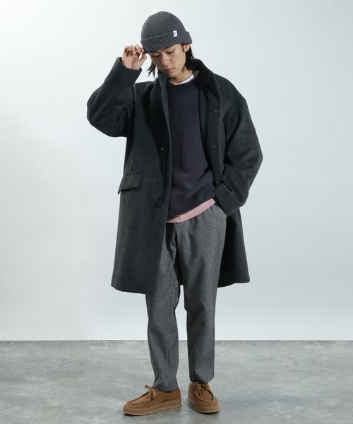 BAYFLOW（ベイフロー）の「HUG FITスウェットプルオーバー（スウェット・メンズ・レッド/チャコール/ライトブルー/グレー・MEDIUM/LARGE）」の8枚目の写真