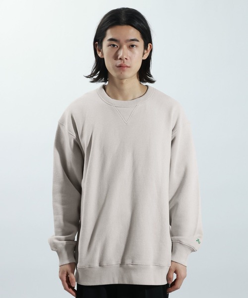 BAYFLOW（ベイフロー）の「HUG FITスウェットプルオーバー（スウェット・メンズ・レッド/チャコール/ライトブルー/グレー・MEDIUM/LARGE）」の15枚目の写真