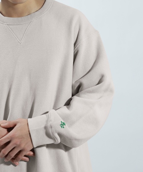 BAYFLOW（ベイフロー）の「HUG FITスウェットプルオーバー（スウェット・メンズ・レッド/チャコール/ライトブルー/グレー・MEDIUM/LARGE）」の20枚目の写真