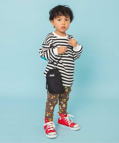 BREEZE（ブリーズ）の「one by more ネックポーチ（ポーチ・キッズ・ブルー/ブラック・FREE）」の4枚目の写真