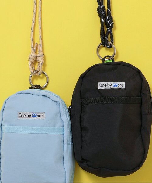 BREEZE（ブリーズ）の「one by more ネックポーチ（ポーチ・キッズ・ブルー/ブラック・FREE）」の6枚目の写真