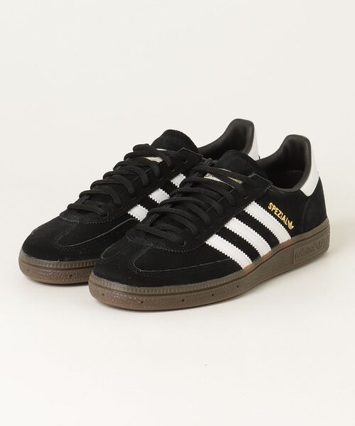 adidas(アディダス)の「adidas/アディダス ハンドボール スペツィアル / Handball Spezial(スニーカー・メンズ・ベージュ/ネイビー/チャコールグレー/ブラック/ブラウン/グレー・23cm/24cm/24.5cm/26cm/27cm/28cm/23㎝/27.5cm)」の2枚目の写真