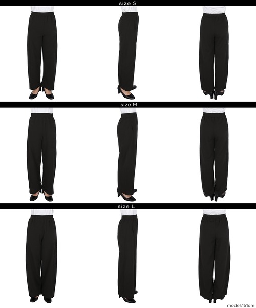 coca(coca)(コカ)の「裏毛カーブスウェットパンツ(スウェットパンツ・レディース・グレー/ブラック・L/M/S)」の15枚目の写真