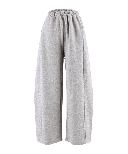 coca(coca)(コカ)の「裏毛カーブスウェットパンツ(スウェットパンツ・レディース・グレー/ブラック・L/M/S)」の21枚目の写真