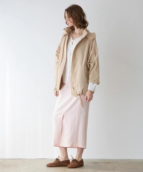 martinique(マルティニーク)の「【WOOLRICH /ウールリッチ】SUMMER ANORAK(ブルゾン・レディース・ライトベージュ・FREE)」の5枚目の写真