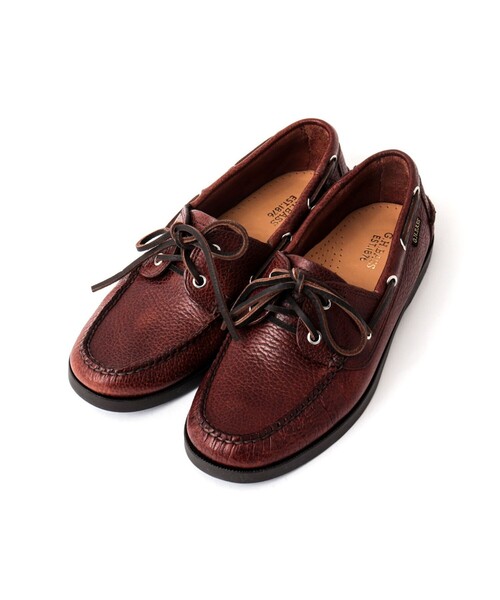 G.H.BASS（ジーエイチバス）の「【G.H.BASS/ジー・エイチ・バス】BA20320 JETTY Ⅱ デッキシューズ（モカシン/デッキシューズ・メンズ・ブラック/ブラウン・28/27/26）」の3枚目の写真