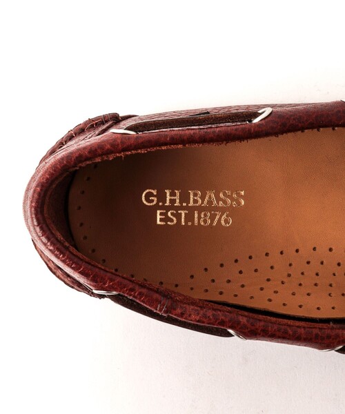 G.H.BASS（ジーエイチバス）の「【G.H.BASS/ジー・エイチ・バス】BA20320 JETTY Ⅱ デッキシューズ（モカシン/デッキシューズ・メンズ・ブラック/ブラウン・28/27/26）」の16枚目の写真
