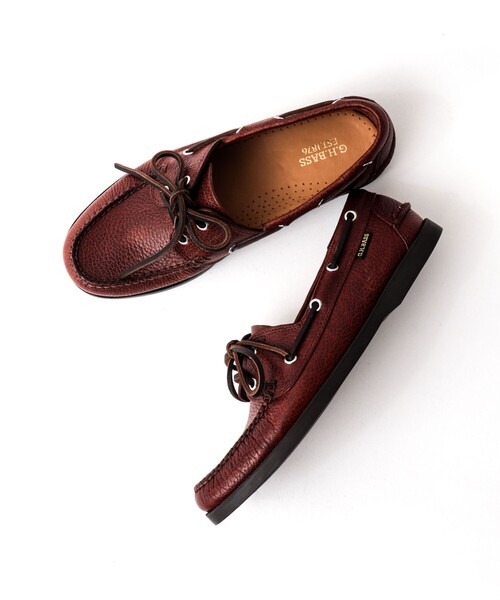 G.H.BASS（ジーエイチバス）の「【G.H.BASS/ジー・エイチ・バス】BA20320 JETTY Ⅱ デッキシューズ（モカシン/デッキシューズ・メンズ・ブラック/ブラウン・28/27/26）」の19枚目の写真