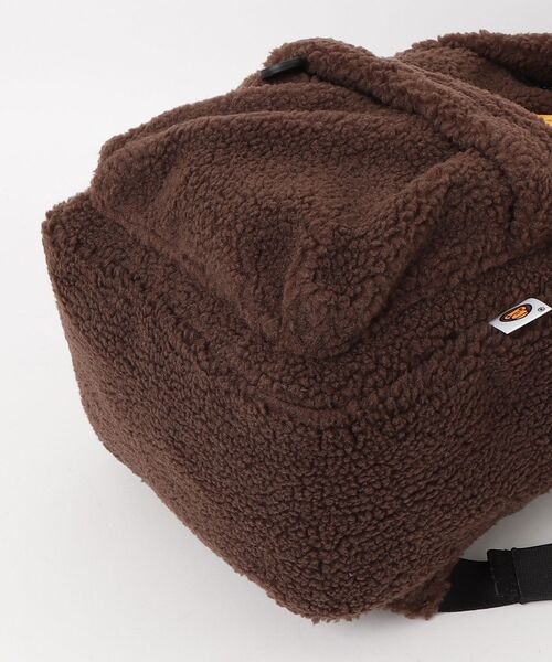 A BATHING APE（アベイシングエイプ）の「ALL BABY MILO MINI FAUX FUR BACKPACK（バックパック/リュック・メンズ・ブラウン・FREE）」の7枚目の写真