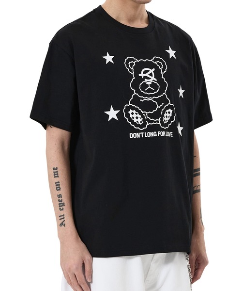 OY(オーワイ)の「『OY/オーワイ』SHINE STAR DOLLY TEE /シャインスタードリーTシャツ(Tシャツ/カットソー・レディース・ホワイト/ブルー/ブラック・L/M)」の5枚目の写真