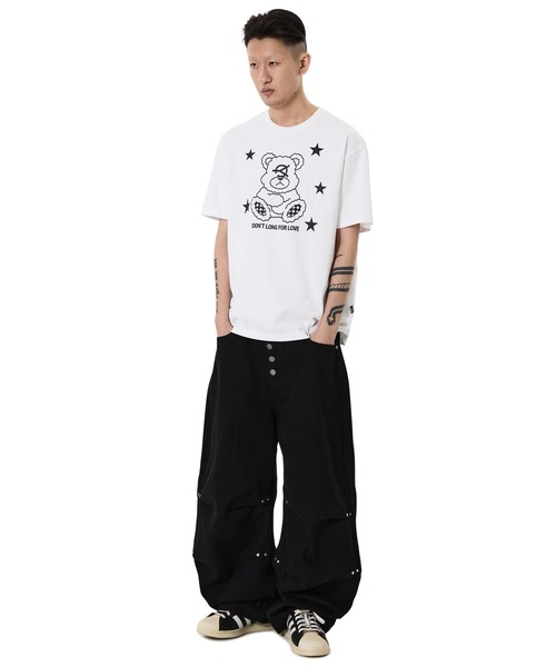 OY(オーワイ)の「『OY/オーワイ』SHINE STAR DOLLY TEE /シャインスタードリーTシャツ(Tシャツ/カットソー・レディース・ホワイト/ブルー/ブラック・L/M)」の11枚目の写真