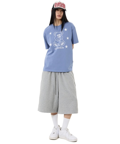 OY(オーワイ)の「『OY/オーワイ』SHINE STAR DOLLY TEE /シャインスタードリーTシャツ(Tシャツ/カットソー・レディース・ホワイト/ブルー/ブラック・L/M)」の15枚目の写真