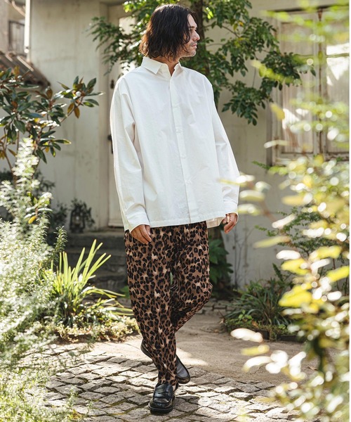 CAMBIO(カンビオ)の「mp14468- Leopard Relax Pants レオパードイージーパンツ(S61926cmb)(その他パンツ・メンズ・チャコール/ベージュ/キャメル/オリーブ・L/M/S)」の13枚目の写真