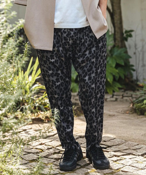 CAMBIO(カンビオ)の「mp14468- Leopard Relax Pants レオパードイージーパンツ(S61926cmb)(その他パンツ・メンズ・チャコール/ベージュ/キャメル/オリーブ・L/M/S)」の14枚目の写真