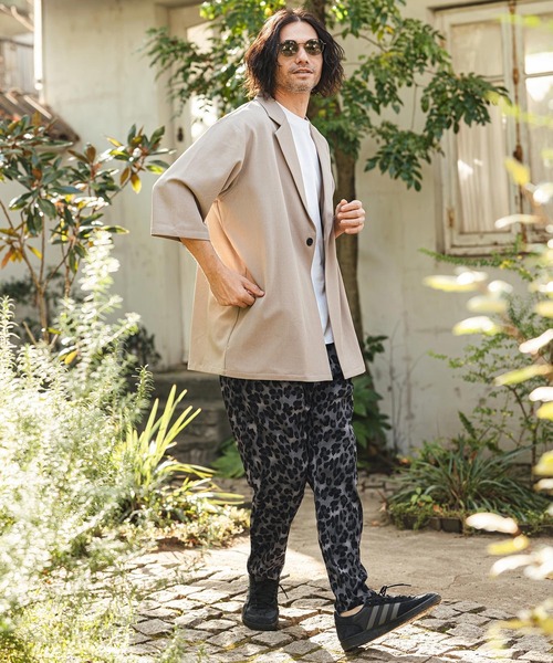 CAMBIO(カンビオ)の「mp14468- Leopard Relax Pants レオパードイージーパンツ(S61926cmb)(その他パンツ・メンズ・チャコール/ベージュ/キャメル/オリーブ・L/M/S)」の17枚目の写真