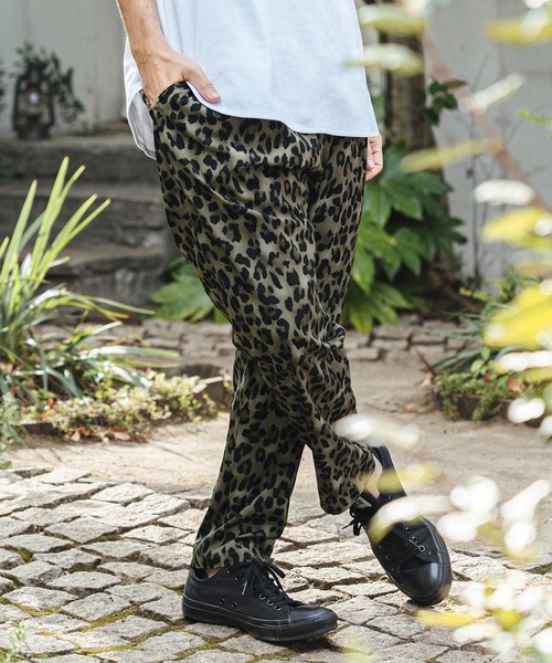 CAMBIO(カンビオ)の「mp14468- Leopard Relax Pants レオパードイージーパンツ(S61926cmb)(その他パンツ・メンズ・チャコール/ベージュ/キャメル/オリーブ・L/M/S)」の20枚目の写真