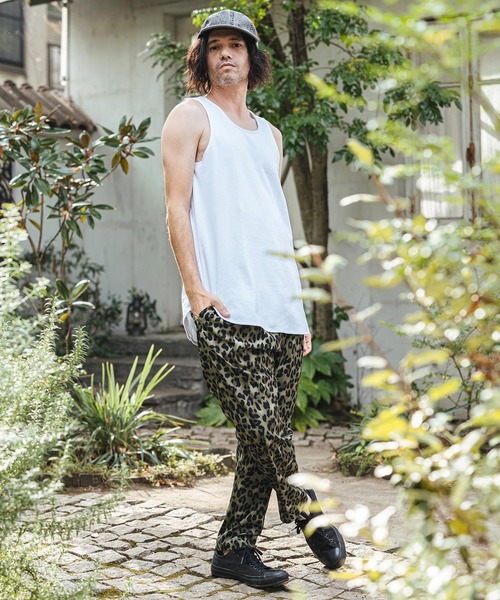 CAMBIO(カンビオ)の「mp14468- Leopard Relax Pants レオパードイージーパンツ(S61926cmb)(その他パンツ・メンズ・チャコール/ベージュ/キャメル/オリーブ・L/M/S)」の22枚目の写真