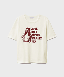 VASROCK（バスロック）の「ガールセレナーデクロップ半袖Tシャツホワイトサンド（Tシャツ/カットソー）」