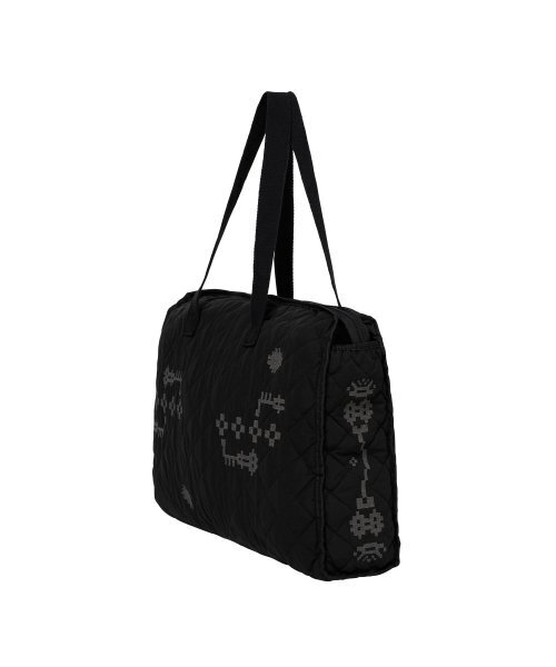 WELLBEING EXPRESS(ウェルビーイングエクスプレス)の「Quilted Tote Bag Black(トートバッグ・レディース・その他・ONE SIZE)」の2枚目の写真