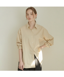 LARGO（ラルゴ）の「Loose fit shirt (light beige)（シャツ/ブラウス）」