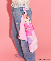 LE TALON（ルタロン）の「LE TALON×HAPPY MANIAコットンハンカチ（ハンカチ/ハンドタオル）」