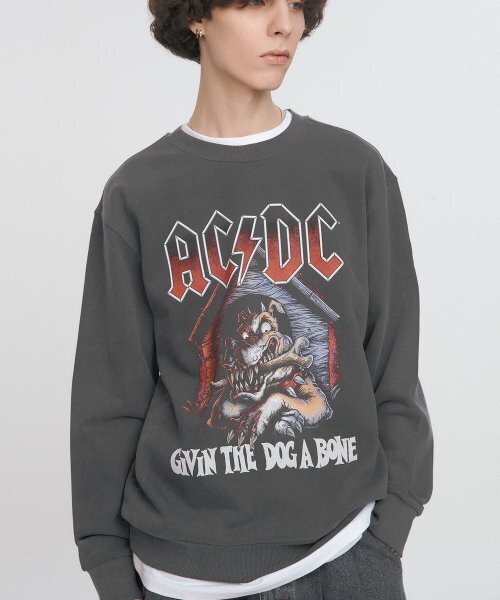 Bravado(ブラヴァド)の「ACDC Dog A Bone 2 Sweatshirt CC (BRENT2328)(スウェット・メンズ・その他・L/M/XL)」の1枚目の写真