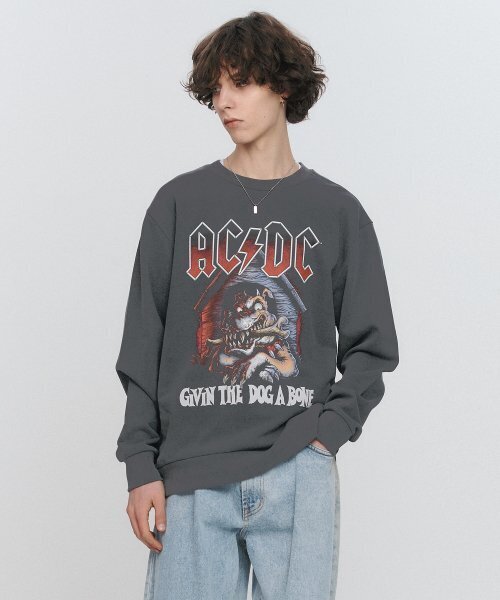 Bravado(ブラヴァド)の「ACDC Dog A Bone 2 Sweatshirt CC (BRENT2328)(スウェット・メンズ・その他・L/M/XL)」の2枚目の写真