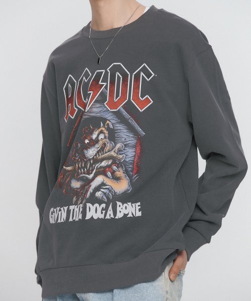 Bravado(ブラヴァド)の「ACDC Dog A Bone 2 Sweatshirt CC (BRENT2328)(スウェット・メンズ・その他・L/M/XL)」の5枚目の写真