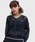 FRED PERRY�i�t���b�h�y���[�j�́uMesh Cable Knit Jumper�^���b�V���P�[�u���j�b�g�i�j�b�g/�Z�[�^�[�j�v�b�l�C�r�[