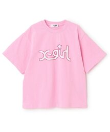 X-girl Stages | ミルズロゴ半袖Tシャツ(Tシャツ/カットソー)