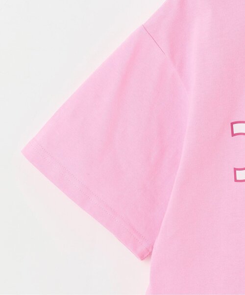 X-girl Stages（エックスガールステージス）の「ミルズロゴ半袖Tシャツ（Tシャツ/カットソー・キッズ・ブルー/ブラック/ホワイト/ピンク・140cm/80ｃｍ/90cm/100cm/110cm/120cm/130cm）」の7枚目の写真